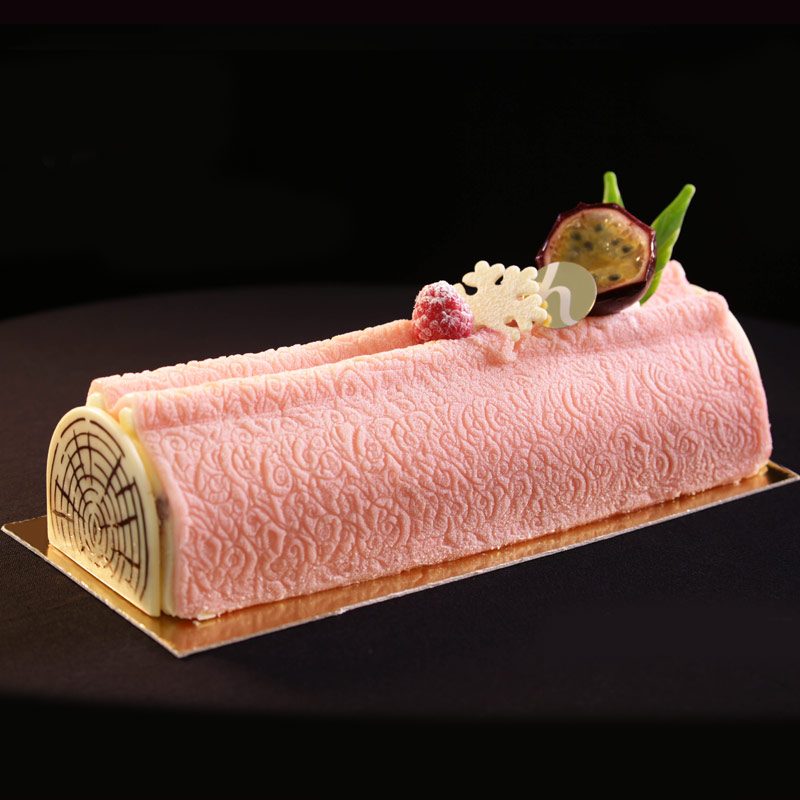 buche passion framboise