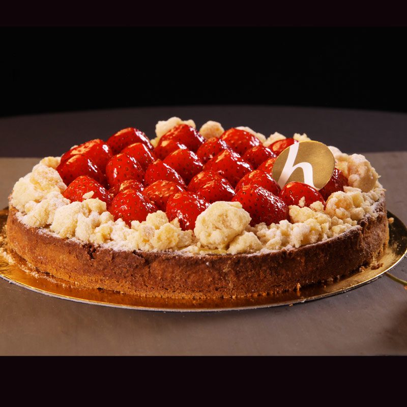 tarte aux fraises